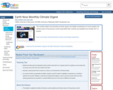 Earth Now Monthly Climate Digest