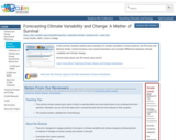 Forecasting Climate Variability and Change: A Matter of Survival
