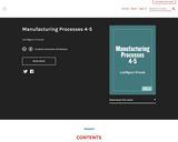 Manufacturing Processes 4-5