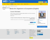 BioSci 94: Organisms to Ecosystems (English)