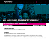 Soundtracks: Songs That Defined History, Lesson 2. #BlackLivesMatter: Music in a Movement