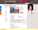 Design and Manufacturing I