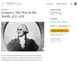 Lesson 1: The War in the North, 1775-1778