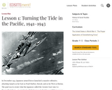 Lesson 1: Turning the Tide in the Pacific, 1941-1943