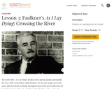 Lesson 3: Faulkner's As I Lay Dying: Crossing the River