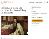 Sor Juana, la monja y la escritora: Las Redondillas y La Respuesta