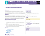 CS Discoveries 2019-2020: Web Development Lesson 2.1: Exploring Websites