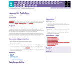 CS Discoveries 2019-2020: Interactive Animations and Games Lesson 3.18: Collisions