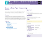 CS Fundamentals 4.1: Graph Paper Programming