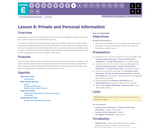 CS Fundamentals 5.8: Private and Personal Information