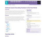 CS Principles 2019-2020 1.6.16: Encoding Numbers in the Real World