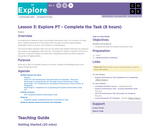 CS Principles 2019-2020 6.3: Explore PT - Complete the Task (8 hours)