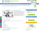 Simple Machines and the Rube Goldberg Challenge