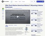 Why Teach Native American History?