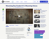 Wyoming Day Grades K-5