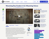 Wyoming Day Grades 6-12