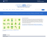 Orientation to Energy and Sustainability Policy