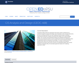 GIS Analysis and Design