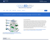 Geospatial System Analysis and Design