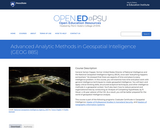 Advanced Analytic Methods in Geospatial Intelligence