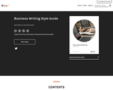 Business Writing Style Guide