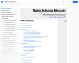Open Science Manual