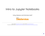 Introduction to Jupyter Notebooks