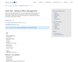 CMA 200 - Medical Office Management