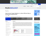 Open Access Target Validation Is a More Efficient Way to Accelerate Drug Discovery