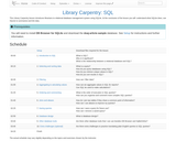 Library Carpentry: SQL