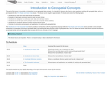 Introduction to Geospatial Concepts
