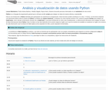 Análisis y visualización de datos usando Python
