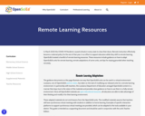 Remote Learning Adaptations - OpenSciEd Middle School Science