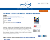 Interpersonal Communication: A Mindful Approach to Relationships