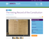 The Voting Record of the Constitution