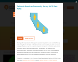 California American Community Survey (ACS) Data Portal