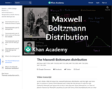 The Maxwell-Boltzmann distribution