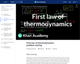 First law of thermodynamics problem solving