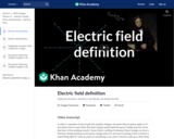 Electric field definition