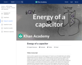 Energy of a capacitor