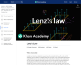Lenz's Law