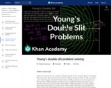 Young's double slit problem solving