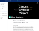 Convex parabolic mirrors