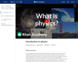 Introduction to physics
