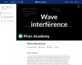 Wave interference