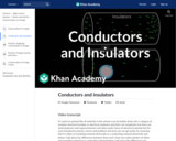 Conductors and insulators