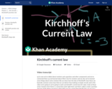 Kirchhoff's current law