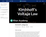 Kirchhoff's voltage law