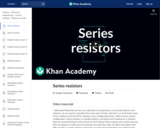 Series resistors