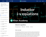 Inductor equations